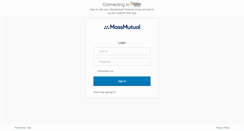Desktop Screenshot of mail.massmutual.com